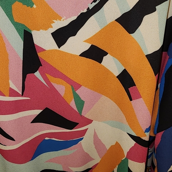 Haptics By Holly Harper In My Thoughts Peplum Top Size: Large - Picture 3 of 5